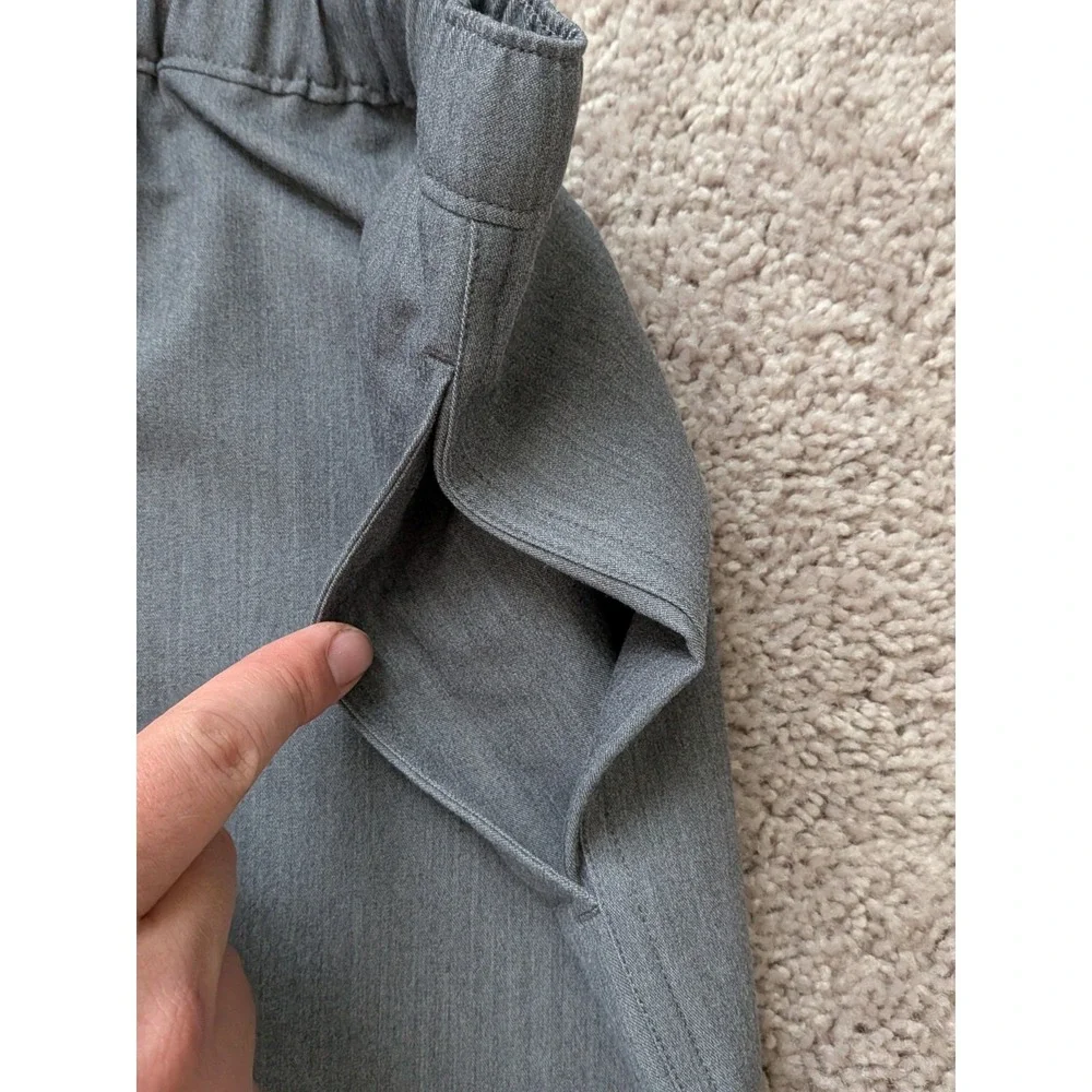 Figs Pisco Basic Scrub Pants Mens Large Comfort Gray NWT Stretch Pockets